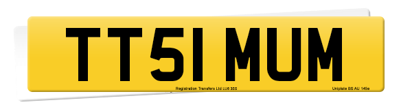 Registration number TT51 MUM